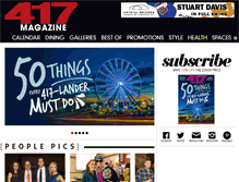 Tablet Screenshot of 417mag.com